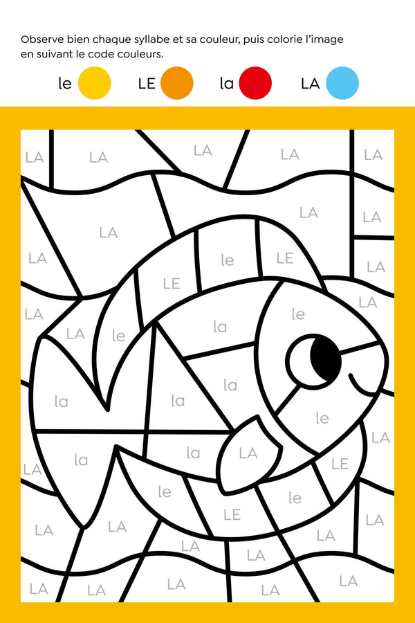 Mon coloriage malin - GS - lettres, chiffres, formes - Dès 5 ans
