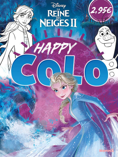 Disney La Reine des Neiges 2 – Happy colo – Livre de coloriage – Dès 5 ans