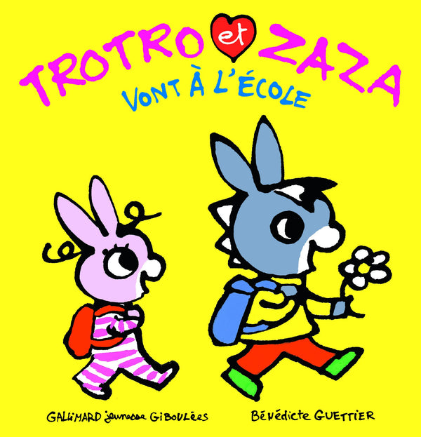TROTRO ET ZAZA VONT A L'ECOLE