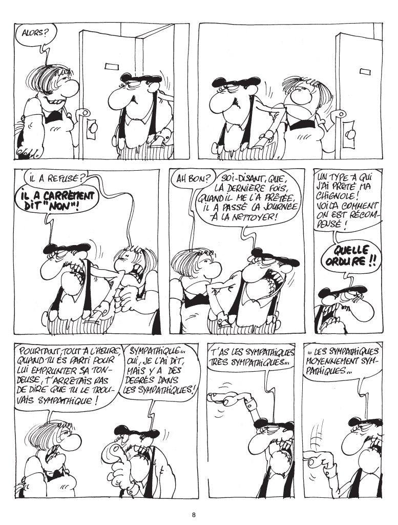 Les Bidochon, Tome 8 : Vent du soir - 22.5 x 17 cm