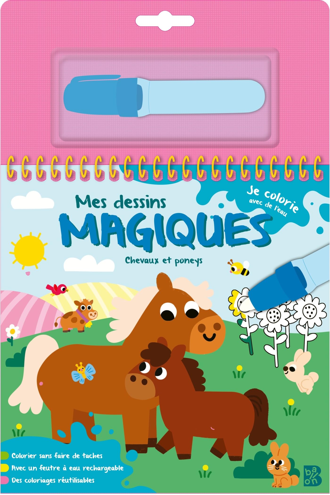Mes dessins magiques - Chevaux et poneys