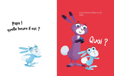 Je ne veux pas aller au lit !