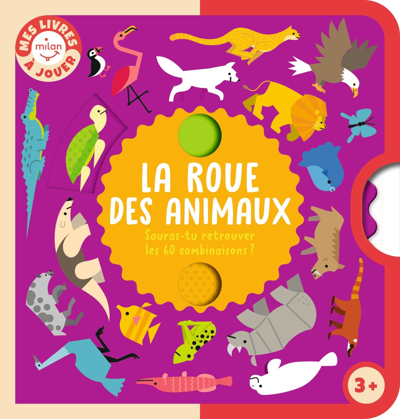 La roue des animaux - Sauras-tu retrouver les 60 combinaisons ?