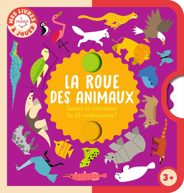 La roue des animaux - Sauras-tu retrouver les 60 combinaisons ?