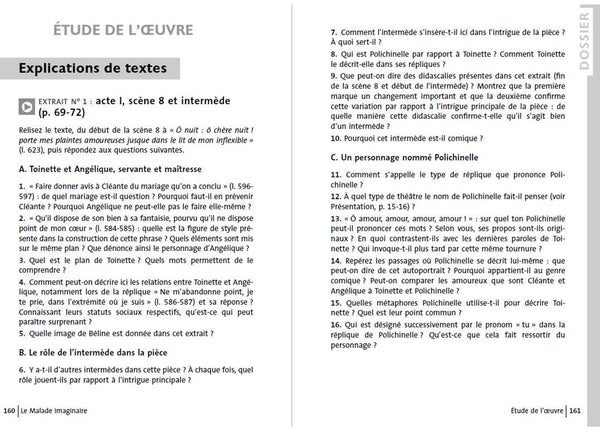 Le Malade imaginaire - PROGRAMME NOUVEAU BAC 2022 1ère - Parcours « Spectacle et comédie »