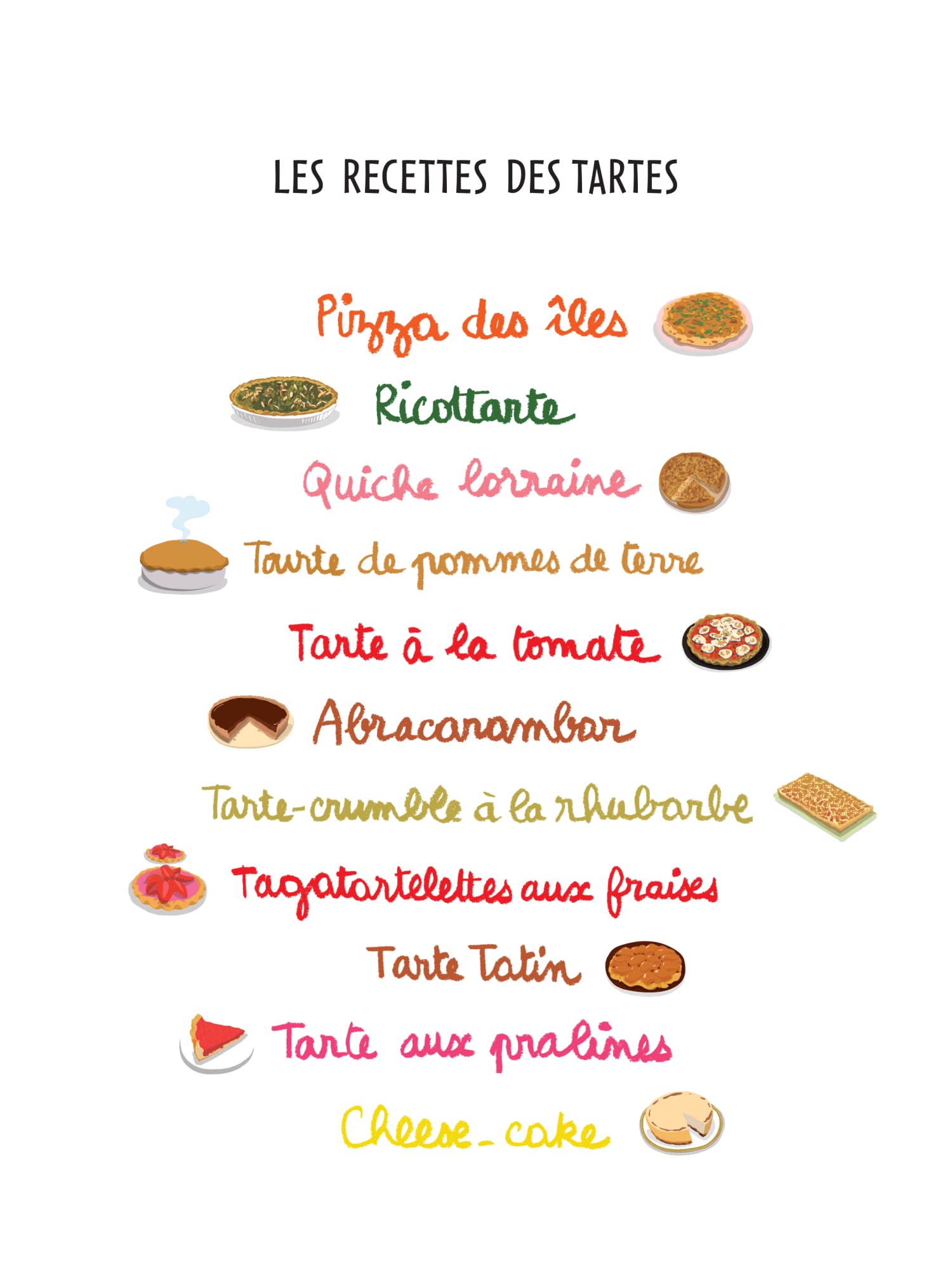 C’est délicieux ! Les tartes et les cakes