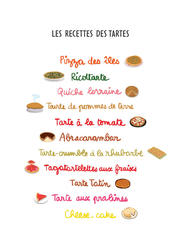 C’est délicieux ! Les tartes et les cakes