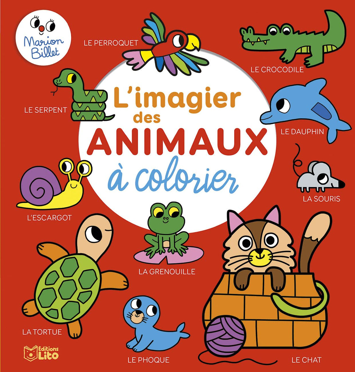 Coloriage imagier animaux