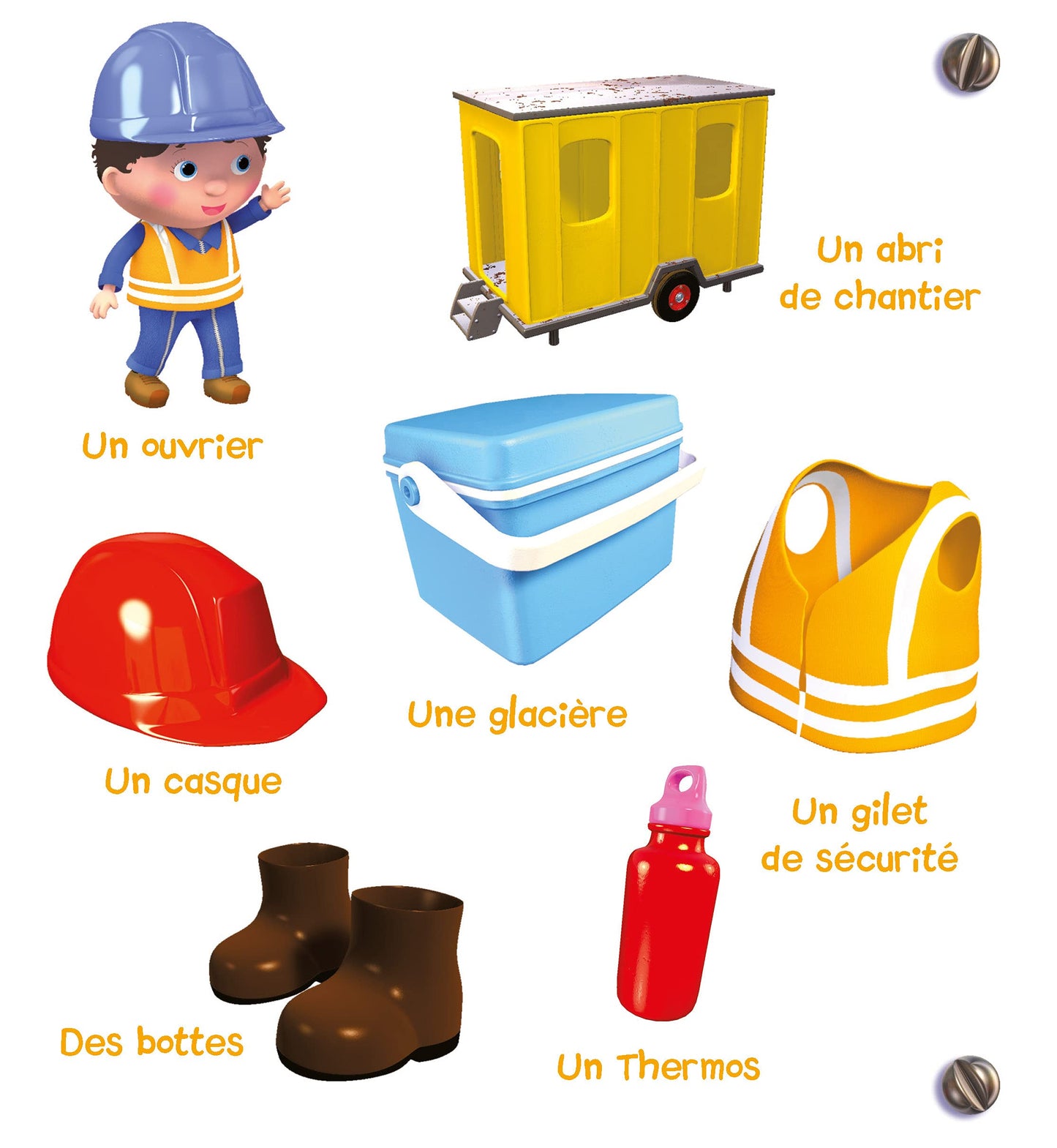 L'imagier du chantier - P'tit Garçon