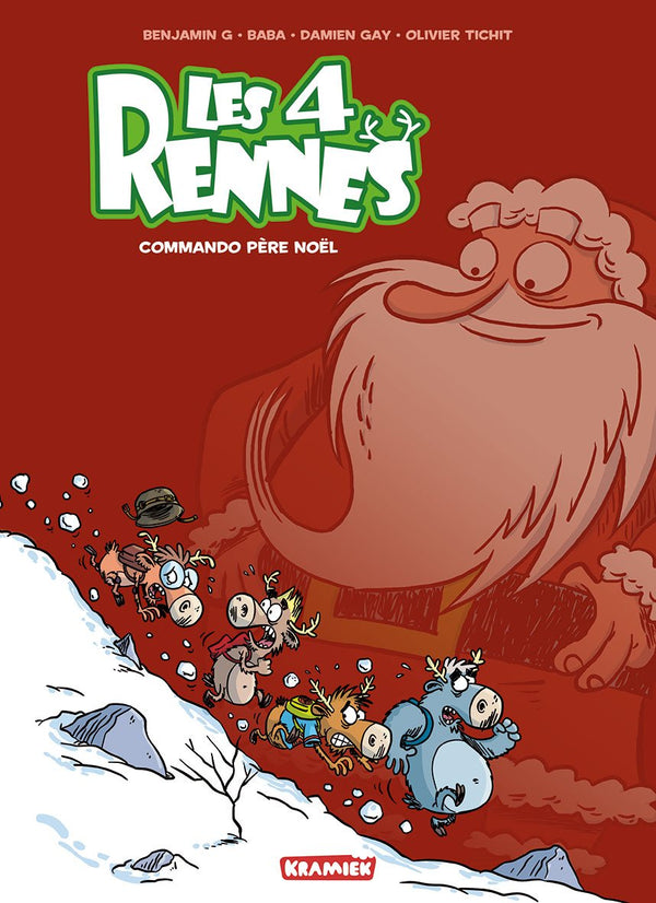 Les 4 Rennes T1: Commendo père Noel