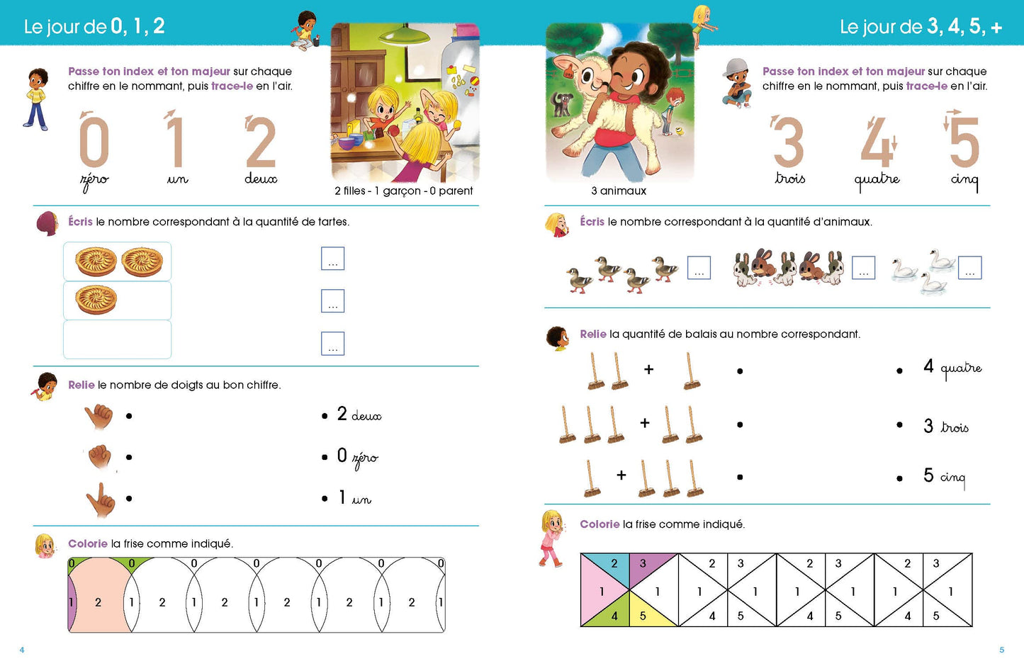 Je suis en CP - Cahier de Calcul: Pédagogie Montessori - Mieux apprendre grâce aux neurosciences