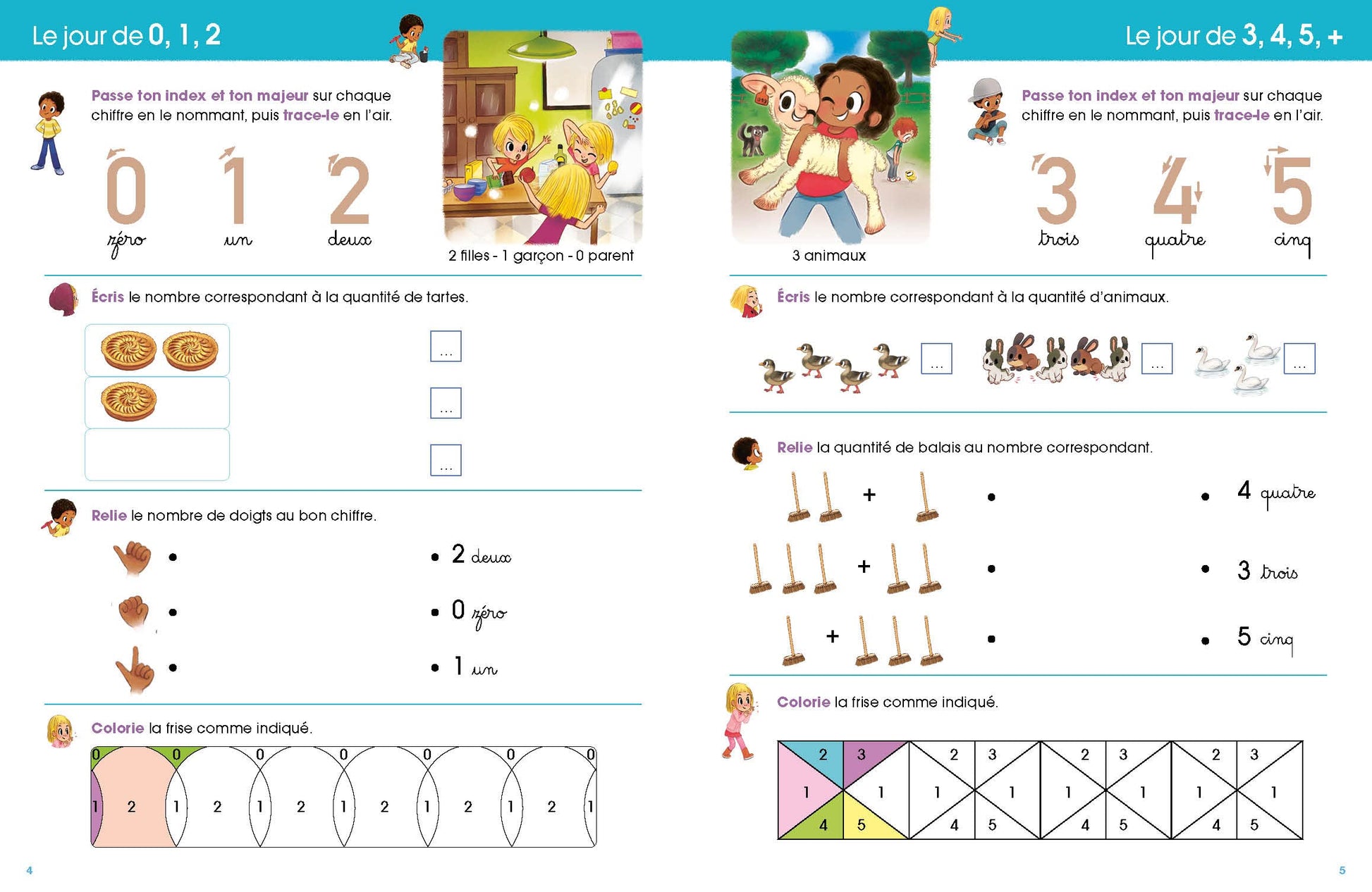 Je suis en CP - Cahier de Calcul: Pédagogie Montessori - Mieux apprendre grâce aux neurosciences