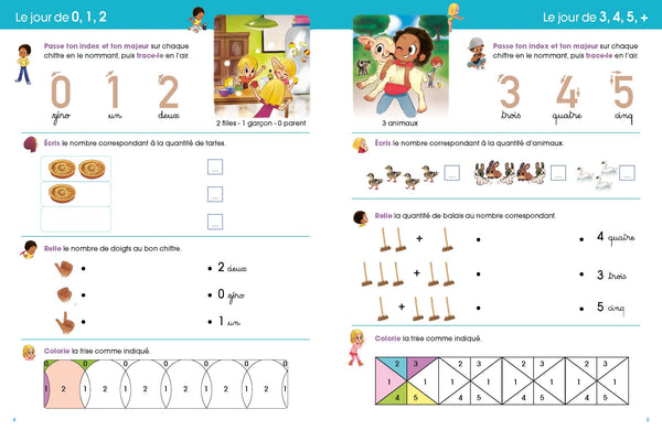 Je suis en CP - Cahier de Calcul: Pédagogie Montessori - Mieux apprendre grâce aux neurosciences