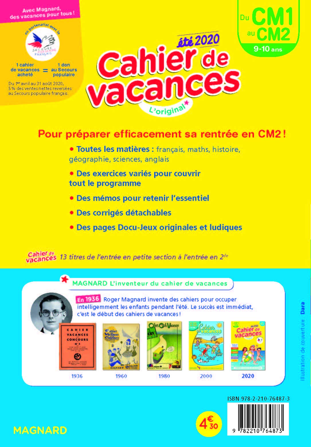 2020 DU CM1 AU CM2 9-10 ANS CVP 2020