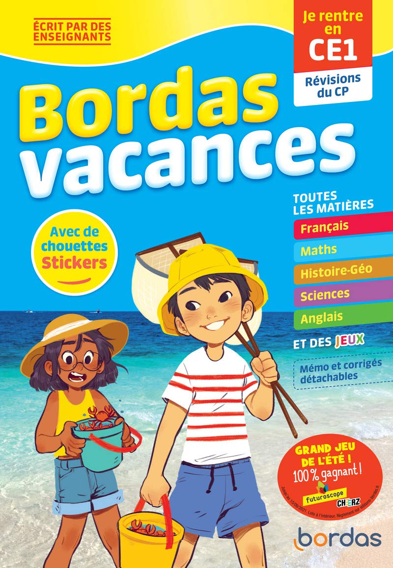 Bordas Vacances - Je rentre en CE1