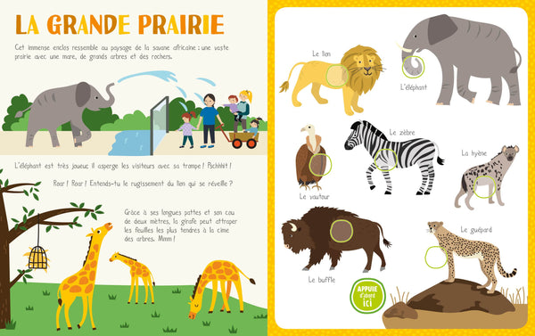 MON LIVRE SONORE - LE ZOO