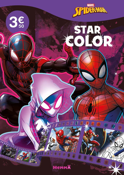 Marvel Spider-Man – Star Color – Livre de coloriage – Dès 4 ans