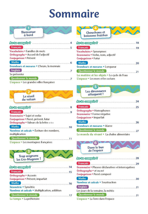 Cahier de vacances 2025, du CE2 vers le CM1 8-9 ans: Magnard, l’inventeur du cahier de vacances