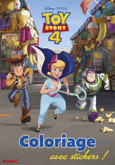 Disney Toy Story 4 - Coloriage avec stickers