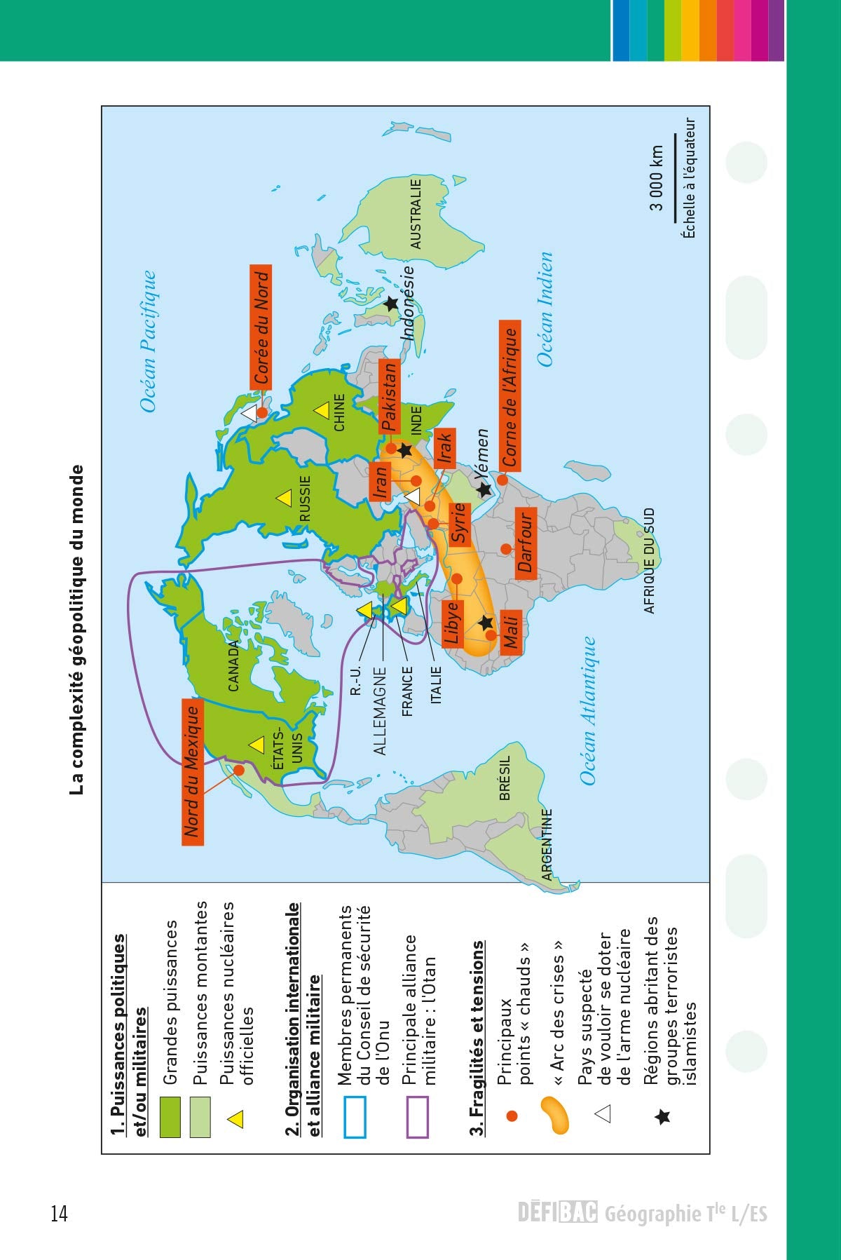 DéfiBac - Fiches de révision - Géographie Tles L-ES + OFFERT : vos fiches sur votre mobile
