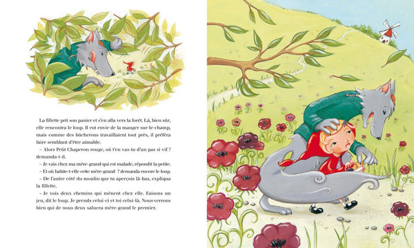 Minicontes classiques : Le petit chaperon rouge
