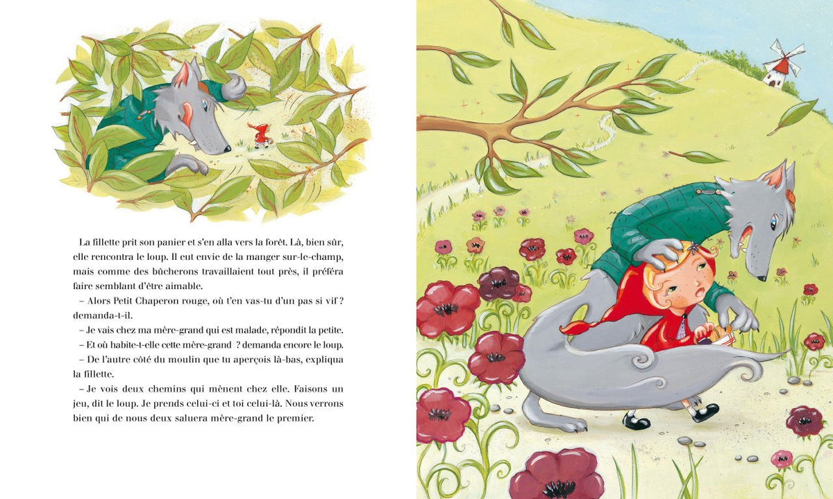 Minicontes classiques : Le petit chaperon rouge