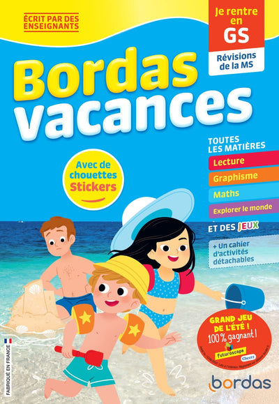 Bordas Vacances - Je rentre en Grande section - Cahier de vacances