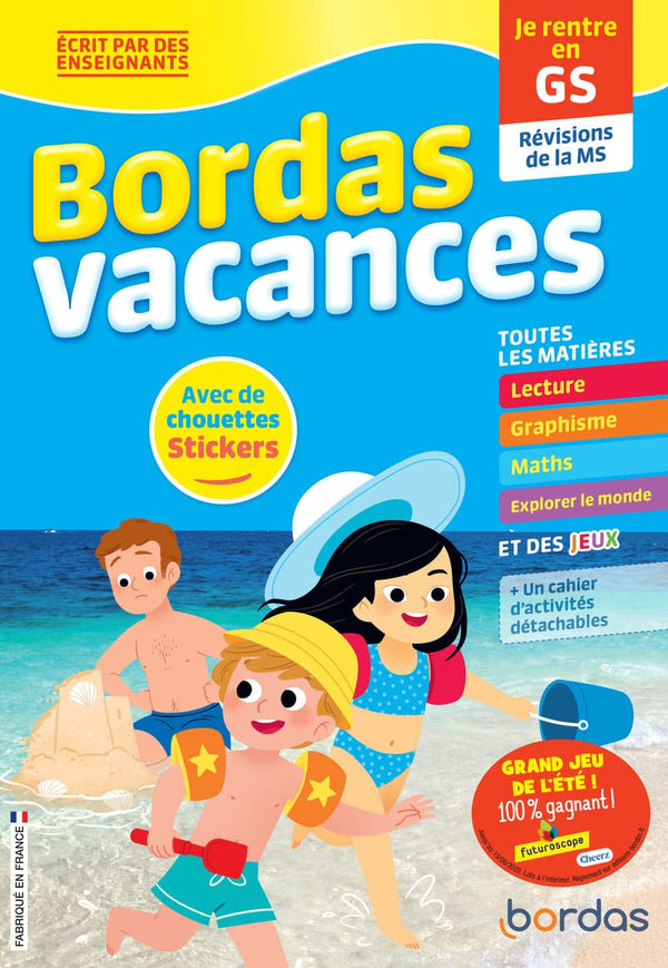 Bordas Vacances - Je rentre en Grande section - Cahier de vacances