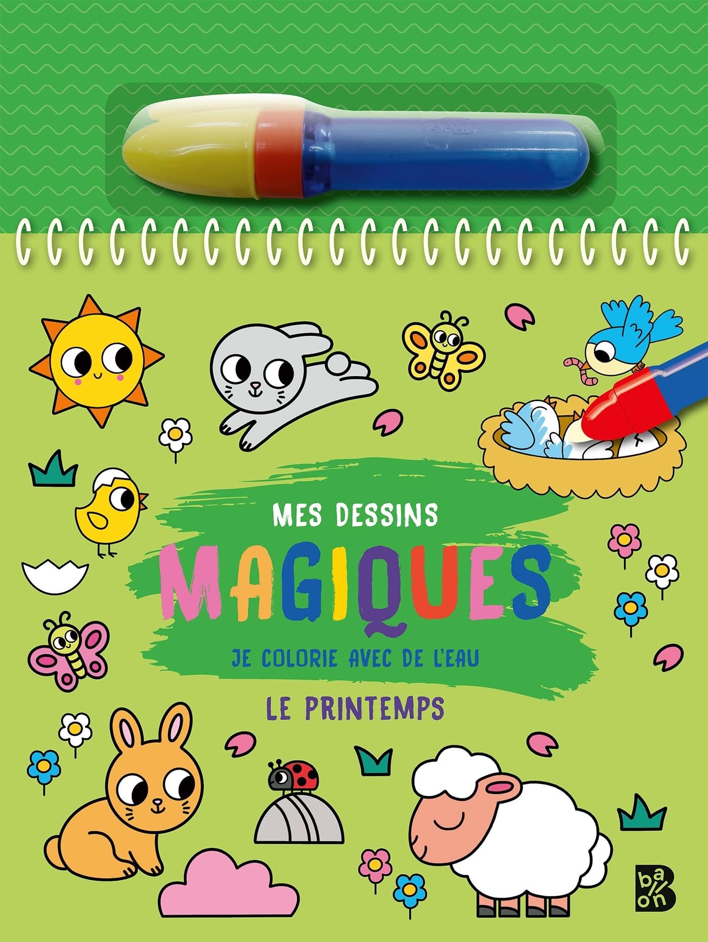 Mes dessins magiques : Le printemps