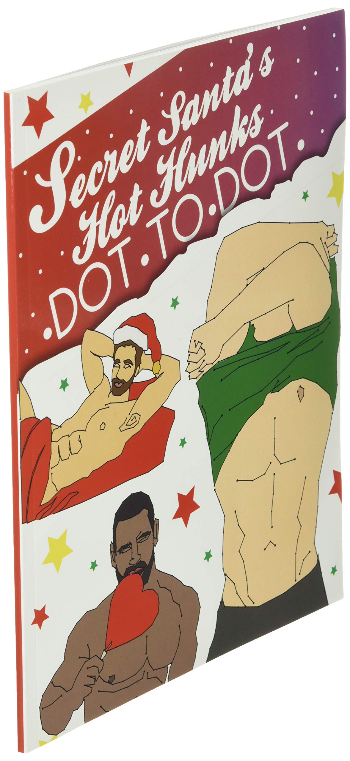 Secret Santa's Hot Hunks Dot To Dot