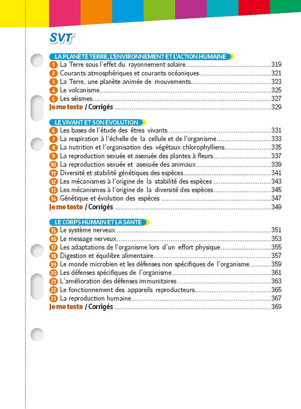 Mon Année Brevet Les 200 fiches le Brevet 3e