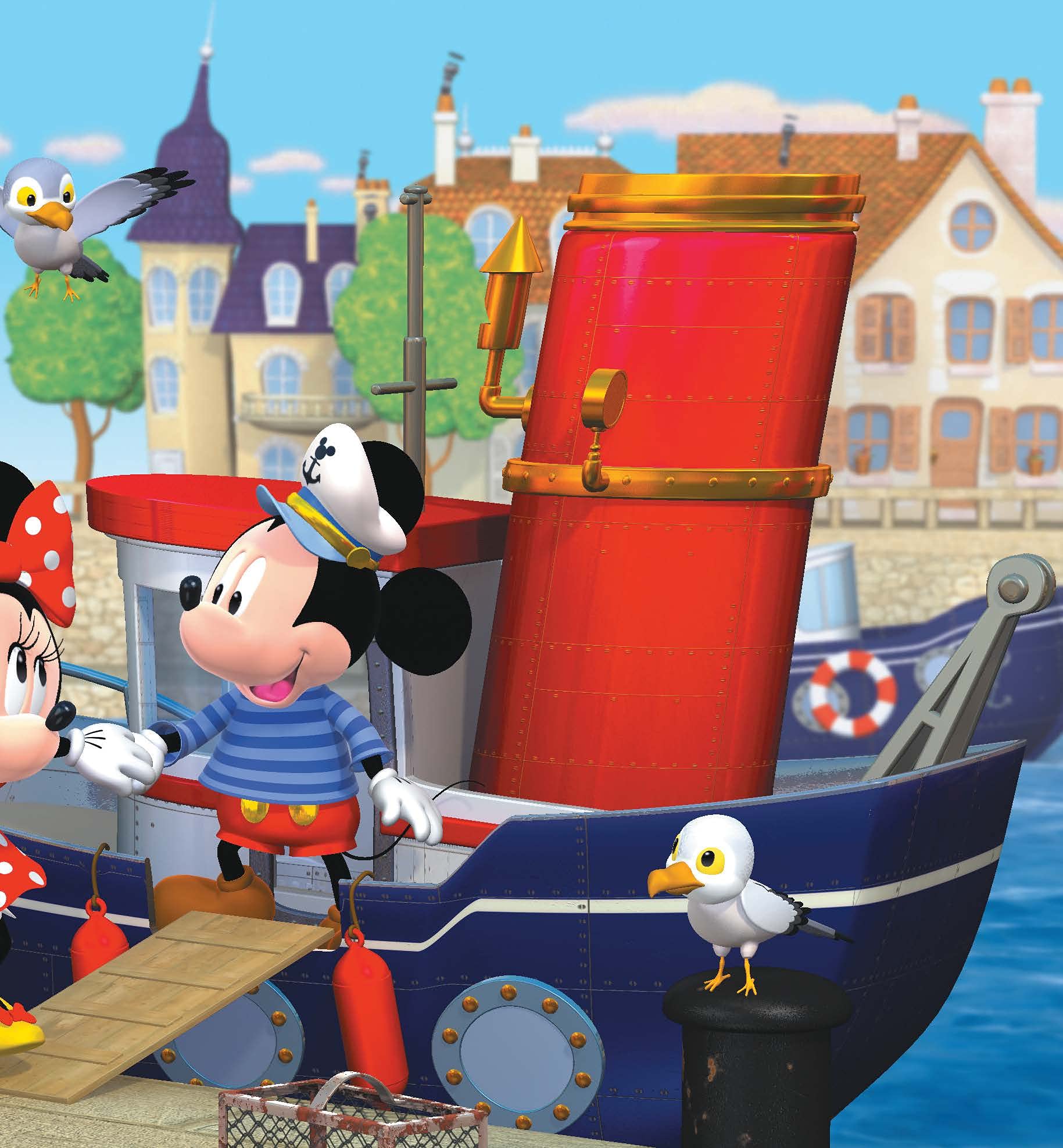 Les aventures P tit Mickey - Bricoleur, campeur, fermier, marin: Mickey bricoleur, campeur, fermier, marin