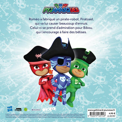 PYJAMASQUES - BIBOU ET LE PIRATE-ROBOT