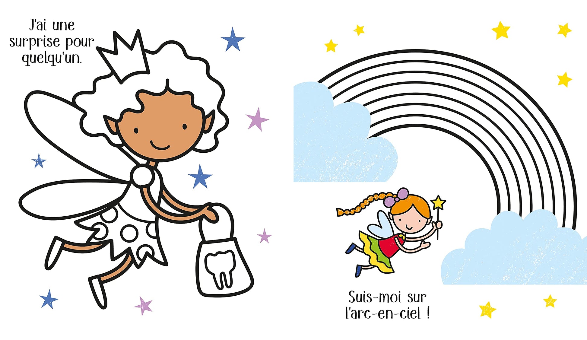 Fées et lutins - Mes petits coloriages Usborne