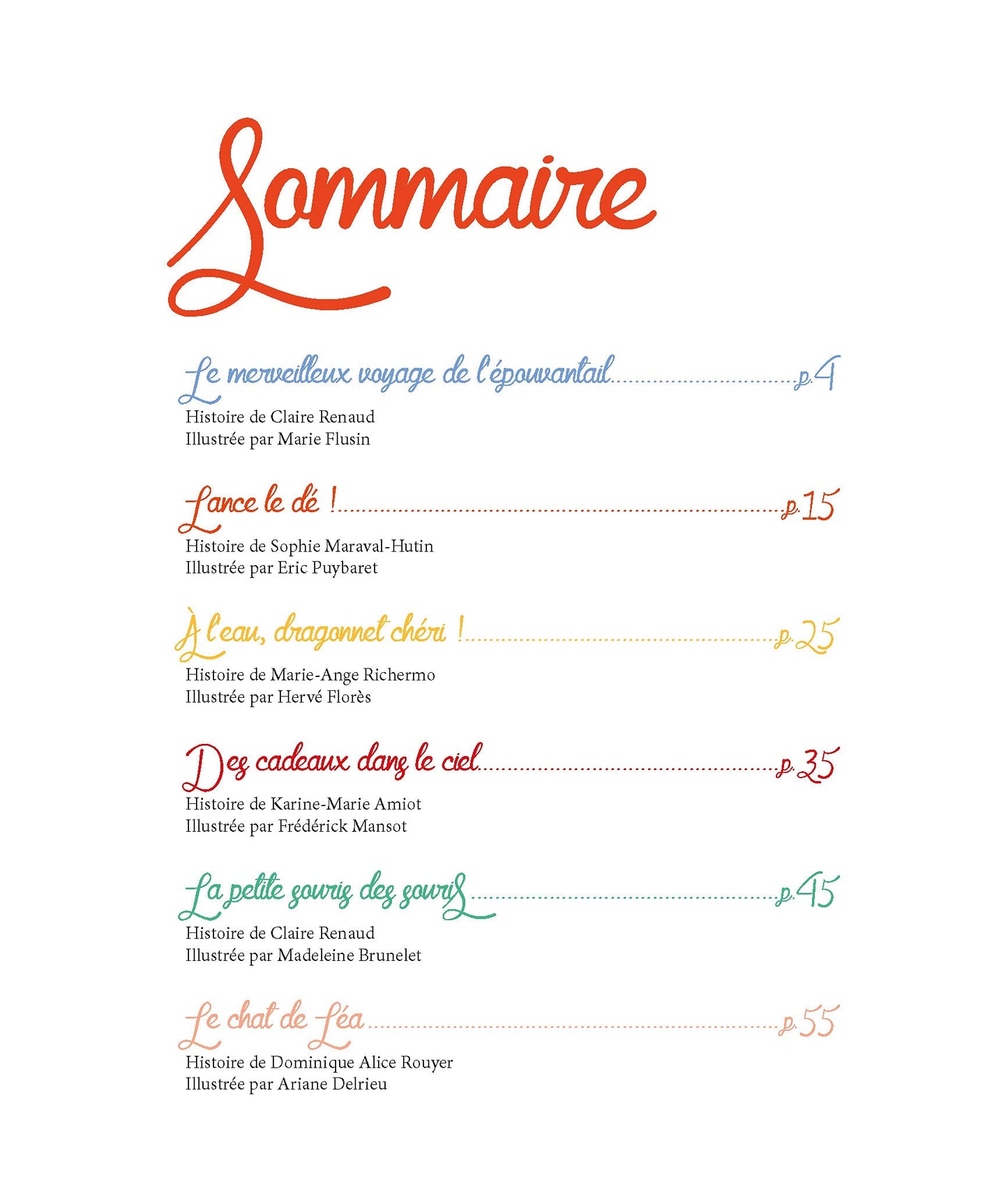 6 histoires pour mes 6 ans (+ CD)