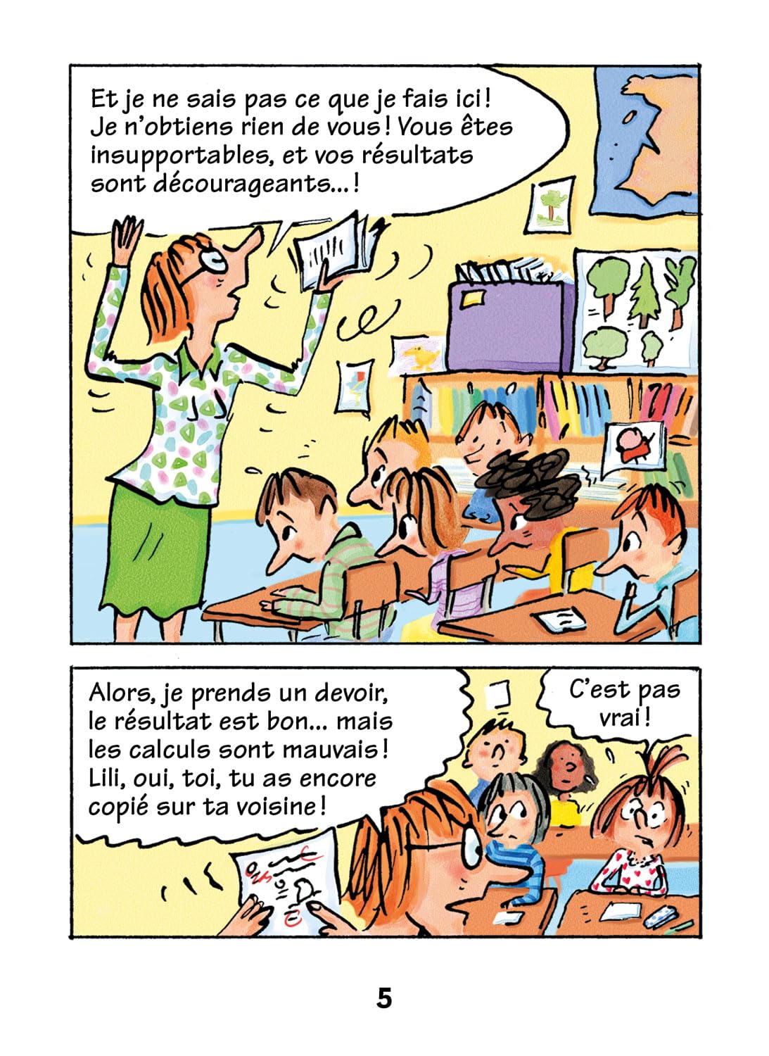 Lili trouve sa maîtresse méchante