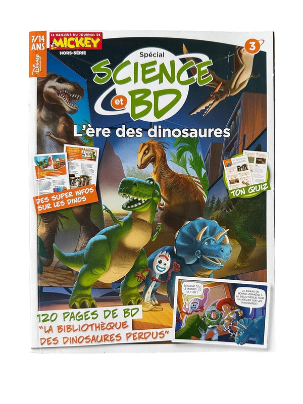 Hors-s√©rie Sp√©cial Science et BD : L'√®re des dinosaures