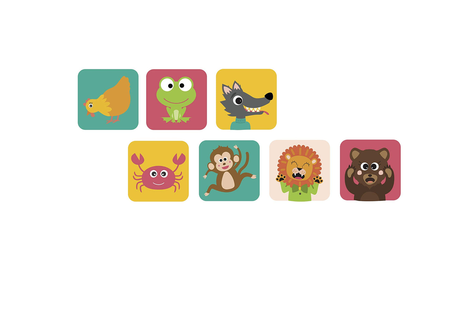 Mini mimes - Les animaux - Mini jeux à emporter partout - dès 3 ans