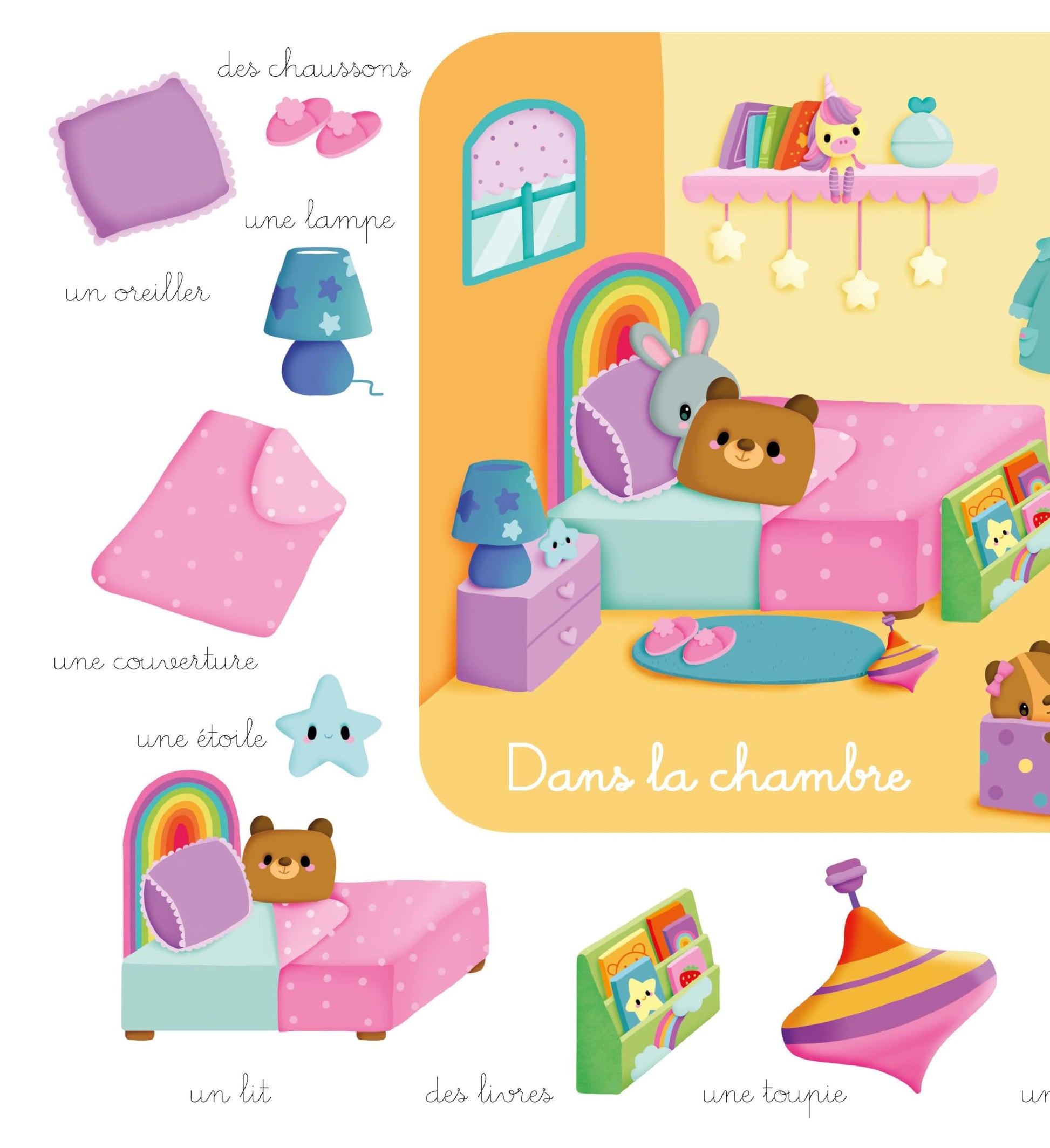 L'imagier de petite licorne