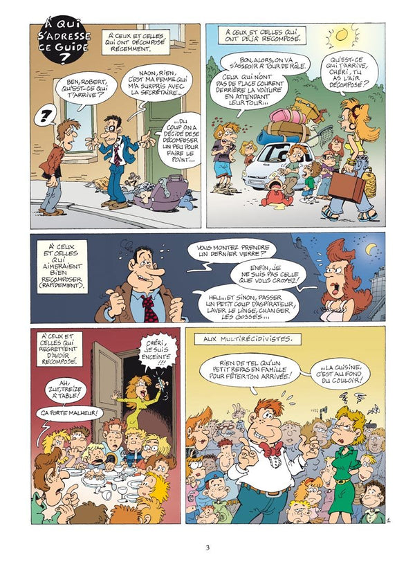 Les Guides en BD - Tome 32: La Famille recomposée