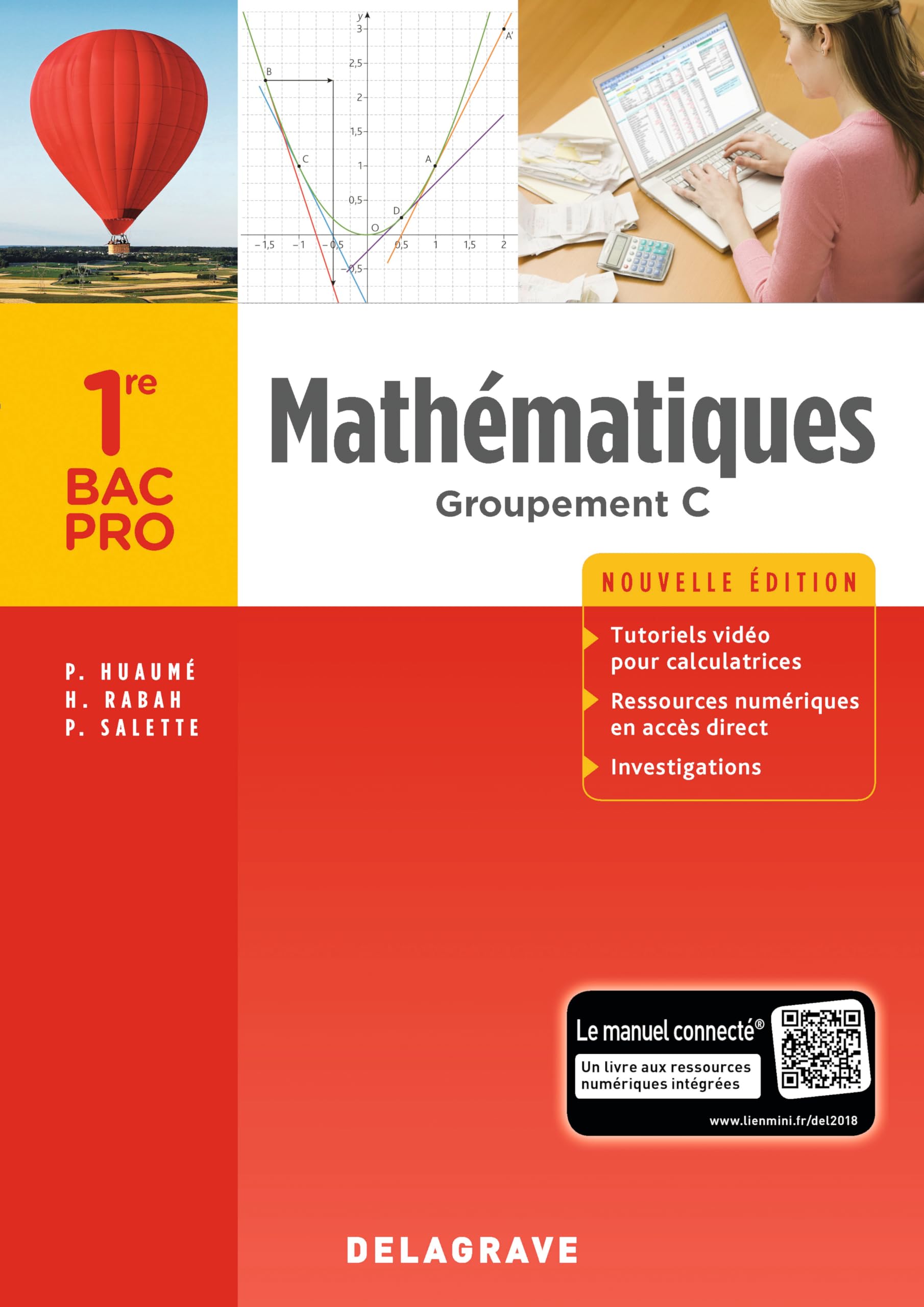 Mathématiques 1re Bac Pro Groupement C (2018) - Pochette élève: Groupement C