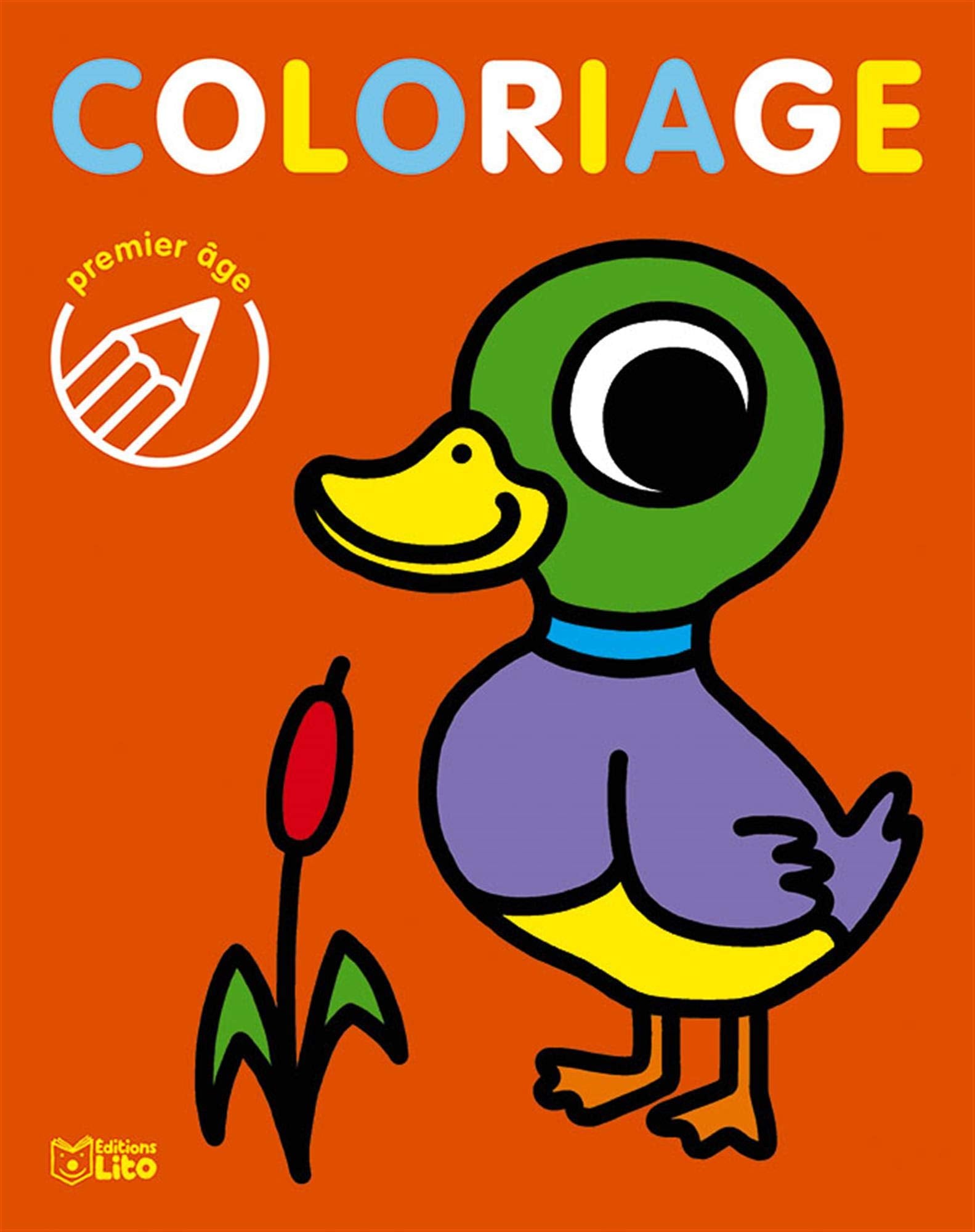 Coloriage Premier Age - Le Canard - Dès 2 ans