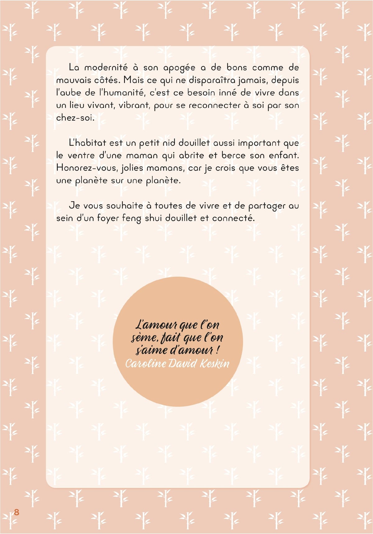Ma grossesse feng shui