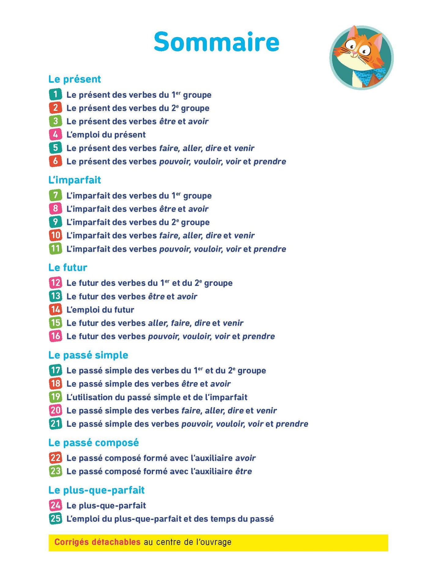 Conjugaison CM2 - Cahier Jour Soir: Conçu et recommandé par les enseignants