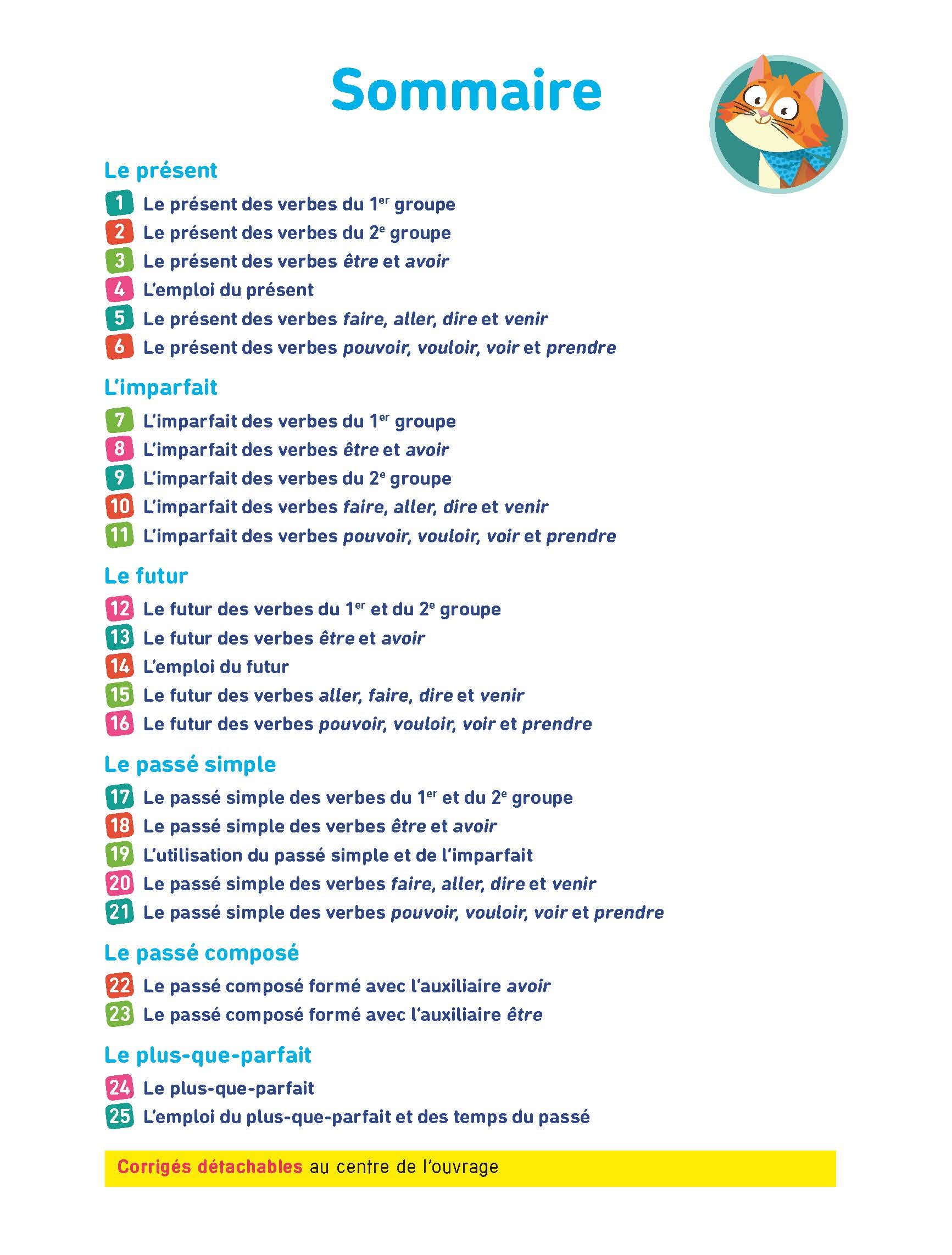 Conjugaison CM2 - Cahier Jour Soir: Conçu et recommandé par les enseignants