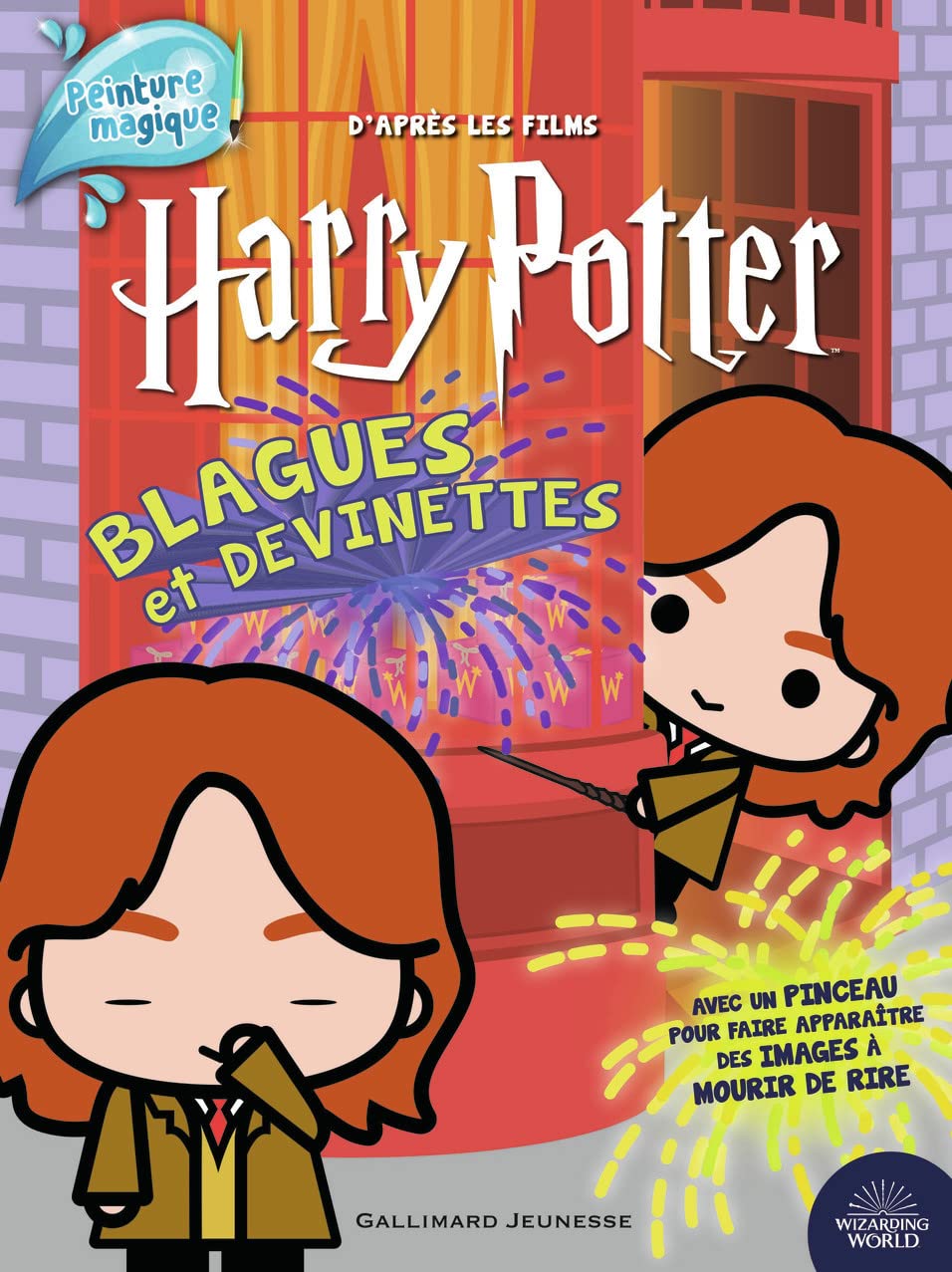 HARRY POTTER - BLAGUES ET DEVINETTES (PEINTURE MAGIQUE)