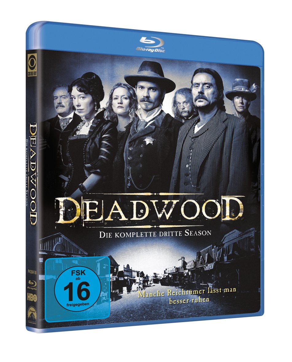 Deadwood-Season 3 (Blu-Ray,3 Discs) [Import]
