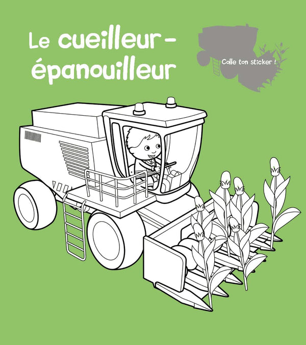 Mon coloriage p'tit garçon - La ferme