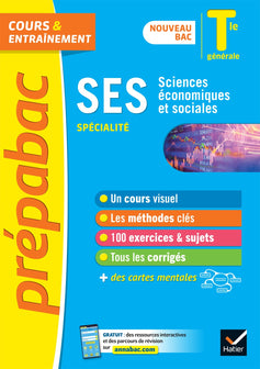 Prépabac SES Tle générale (spécialité) - Bac 2023: nouveau programme de Terminale