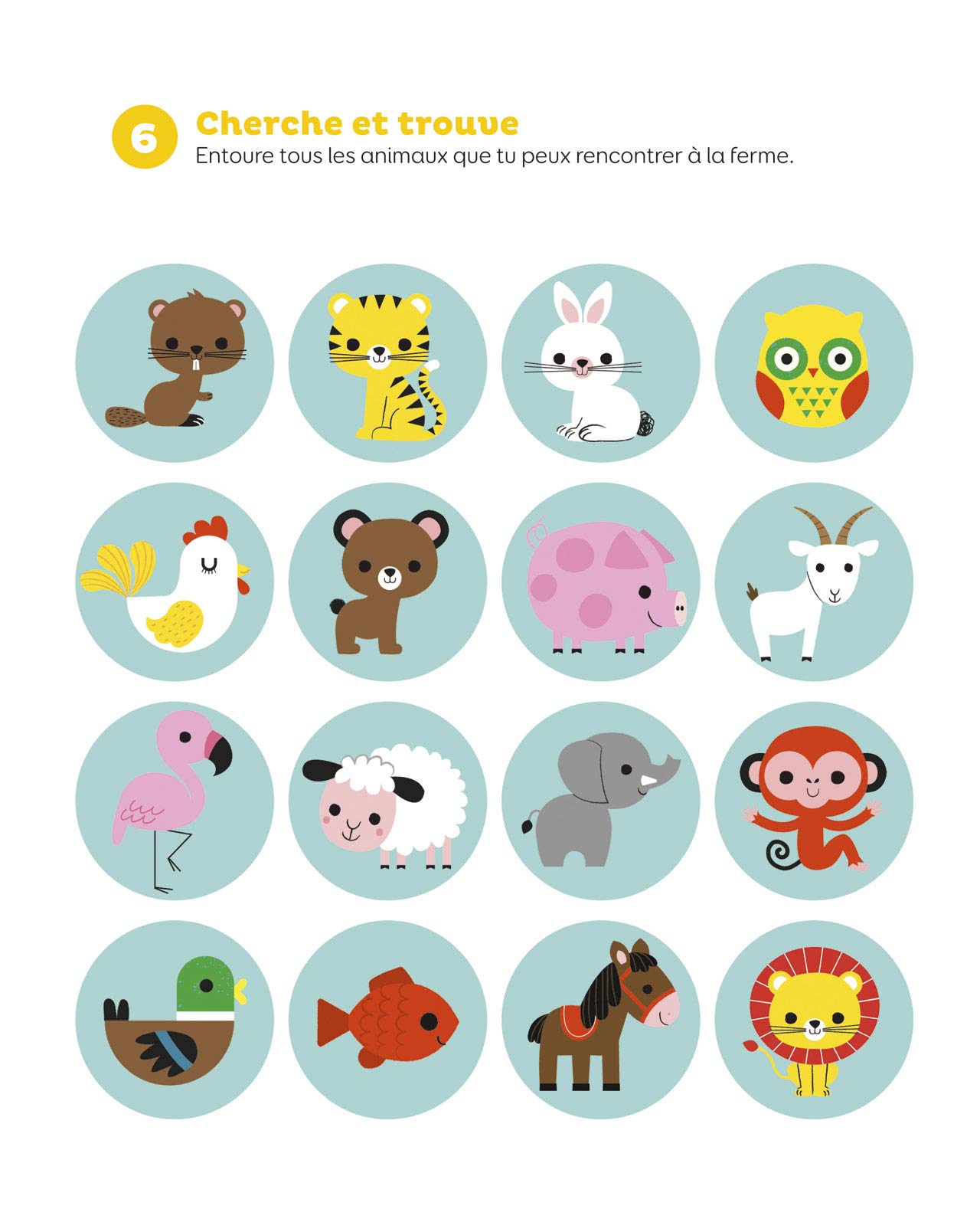 Mes jeux 3/5 ans - A la Ferme